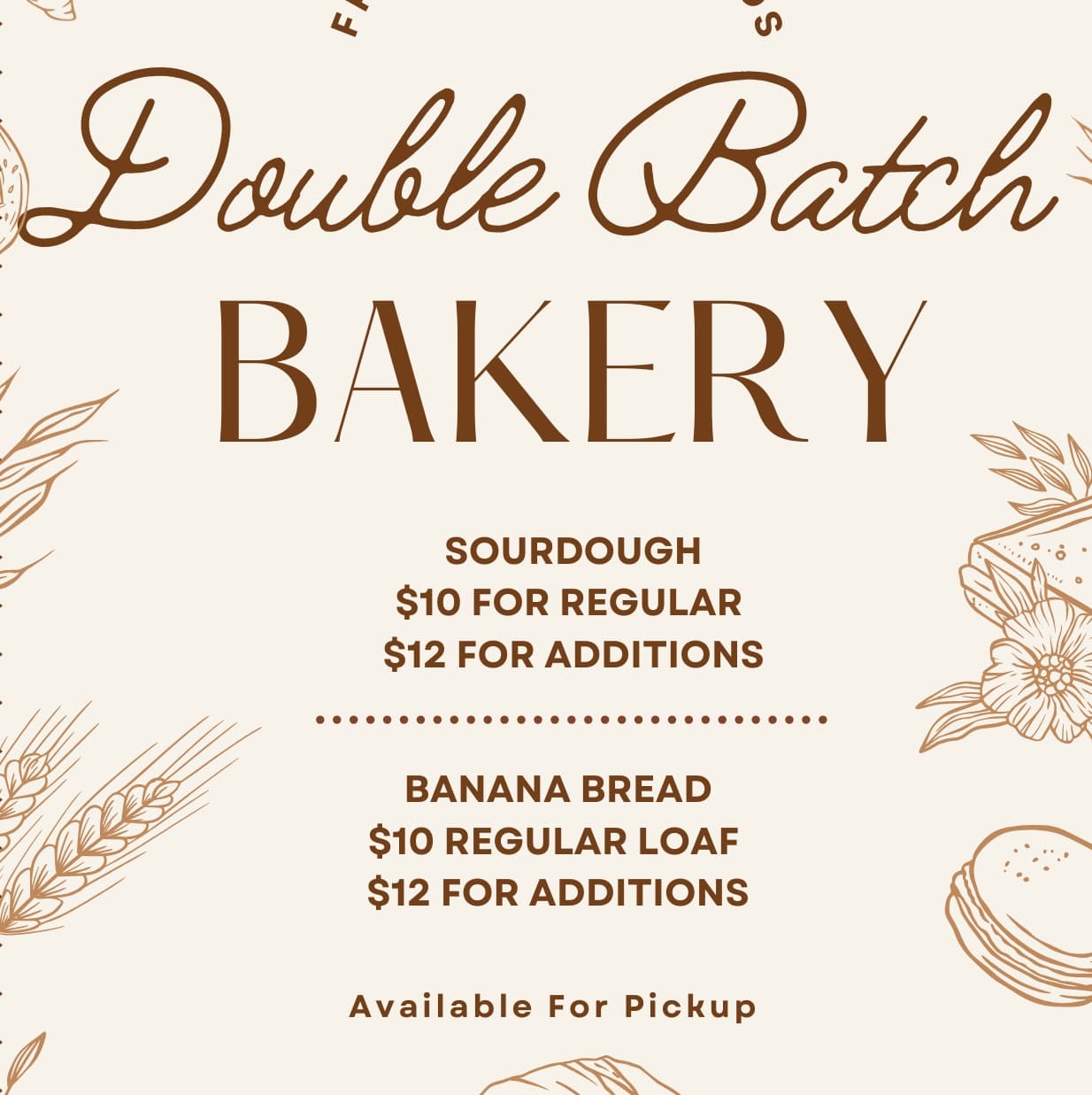 Double Batch Bakery logo
